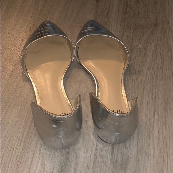 Free People x Nightwalker Silver Ballet Flats - Picture 3 of 4